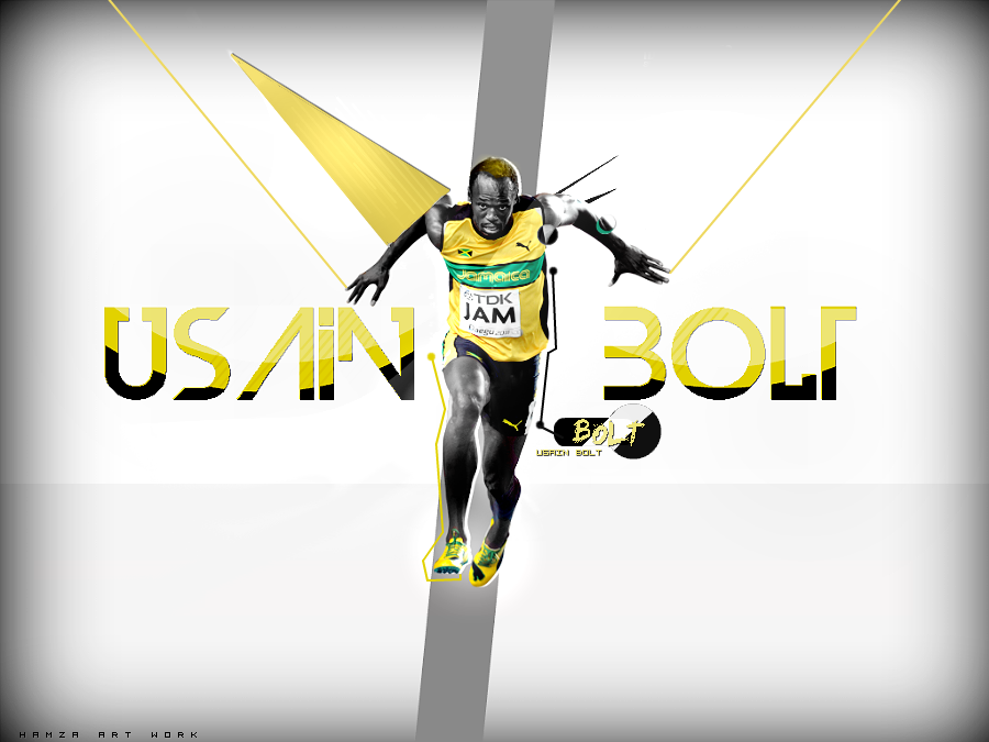Usain Bolt Wallpapers Hd Backgrounds - Usain Bolt Wallpaper Hd 2012 , HD Wallpaper & Backgrounds