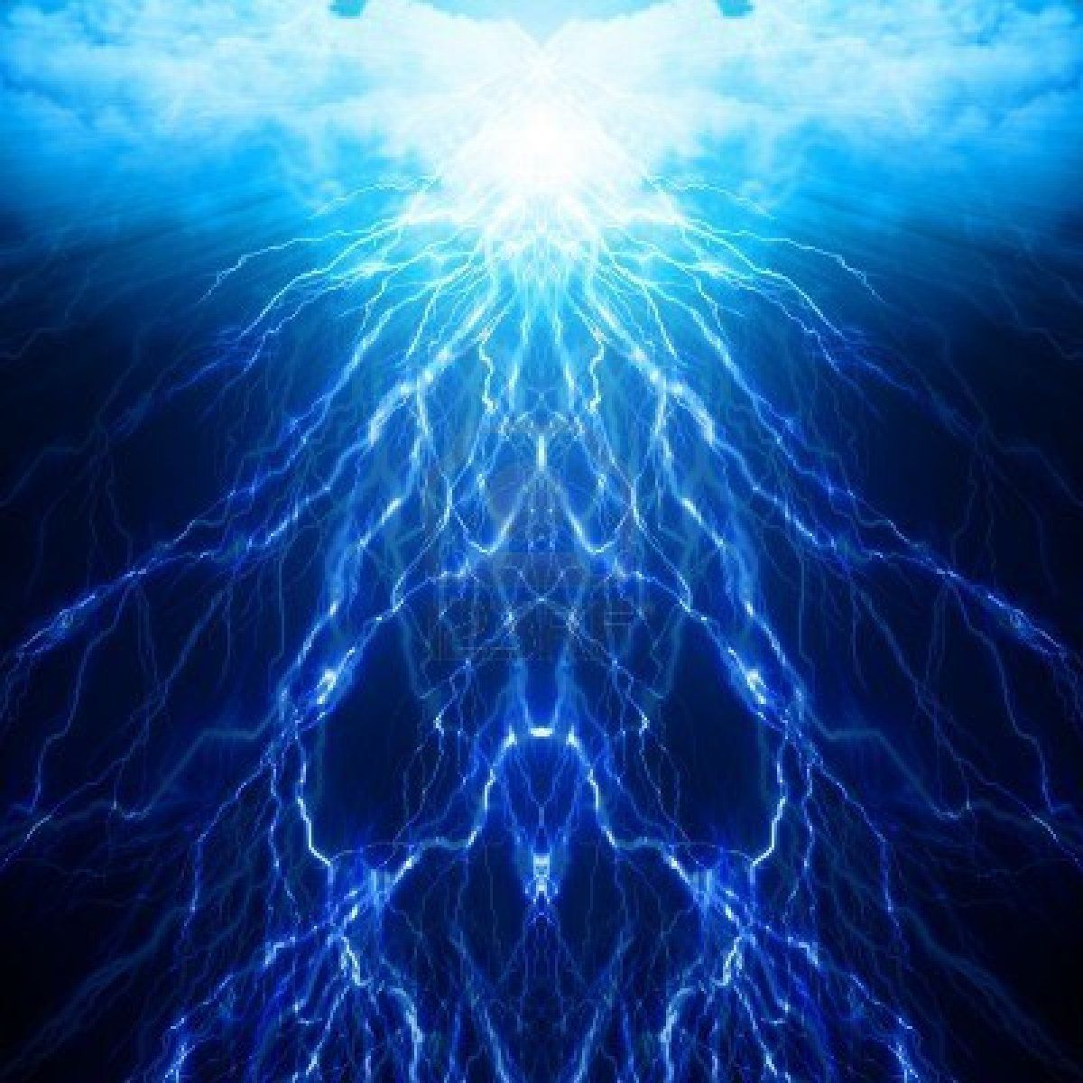 Lightning Bolt Wallpaper - Blue Lighting Storm Background , HD Wallpaper & Backgrounds