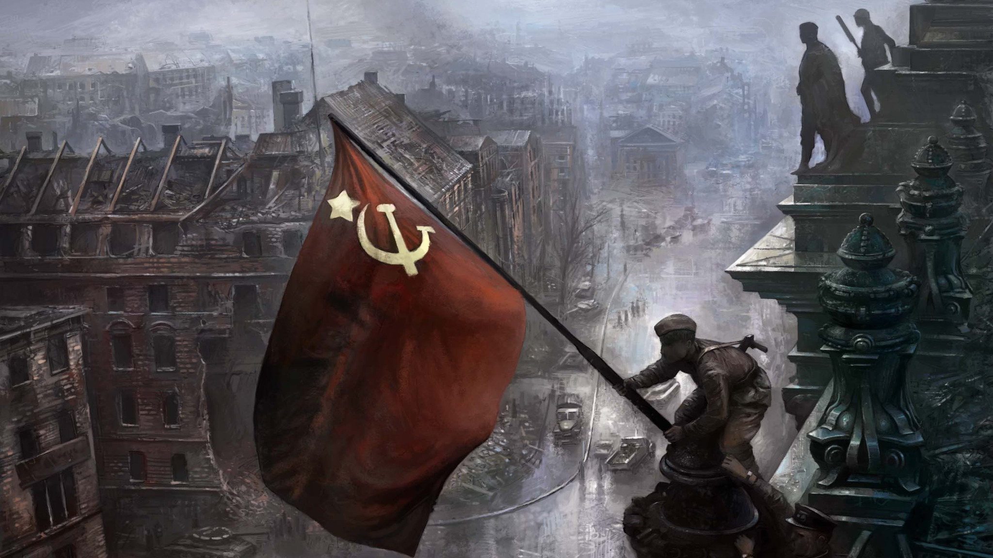 Soviet Flag Wallpaper , HD Wallpaper & Backgrounds