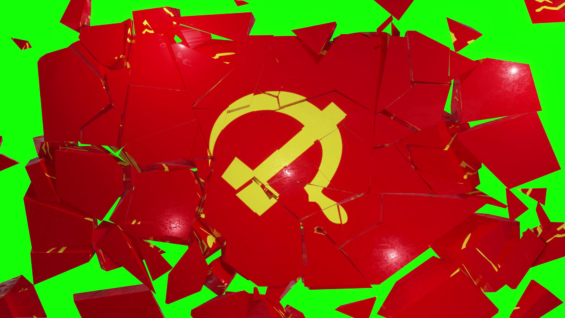 Communist Communism Flag Russia Ussr Soviet Cold War - Graphic Design , HD Wallpaper & Backgrounds
