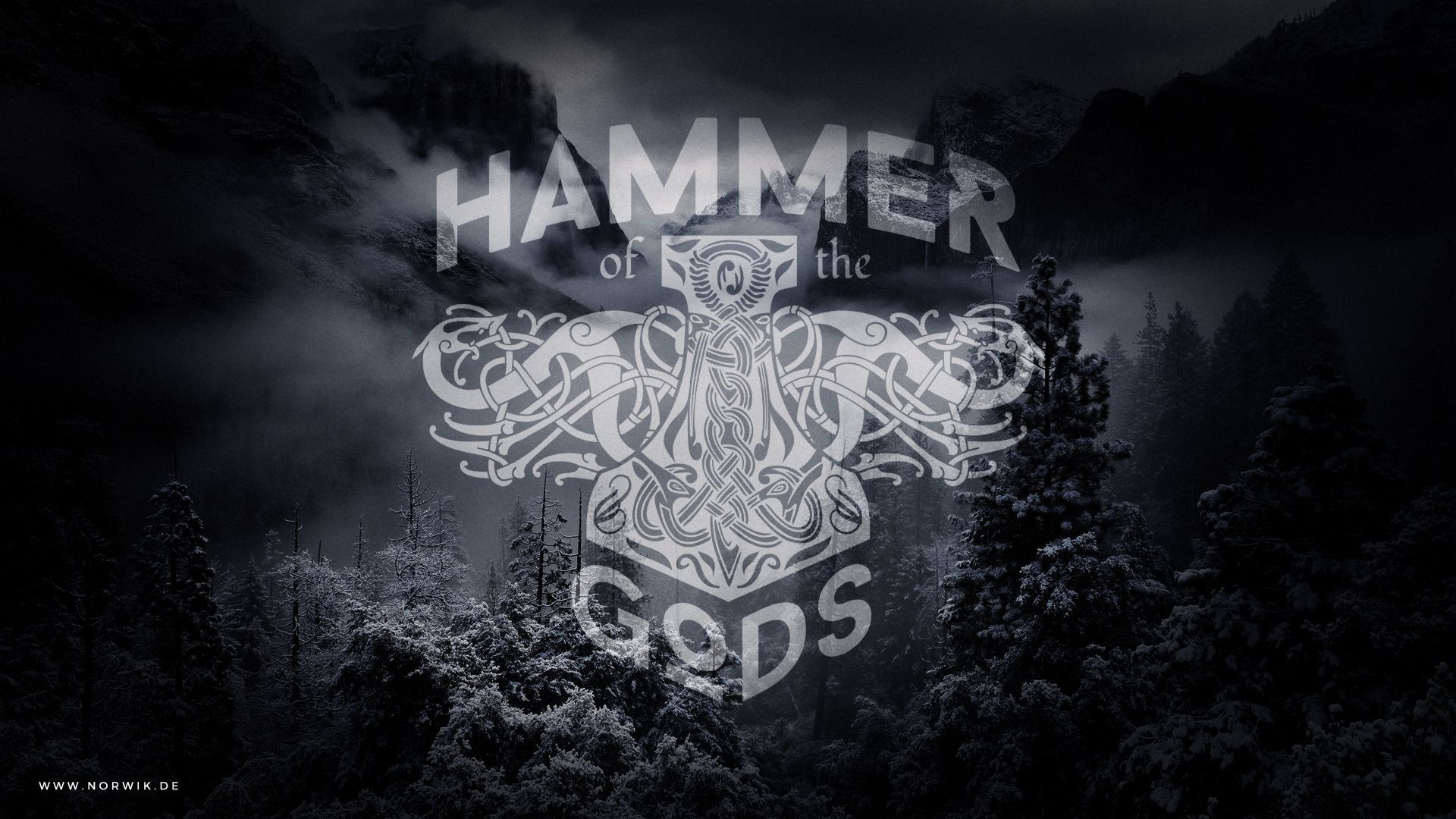 Thor Hammer Hd Wallpaper - Darkness , HD Wallpaper & Backgrounds