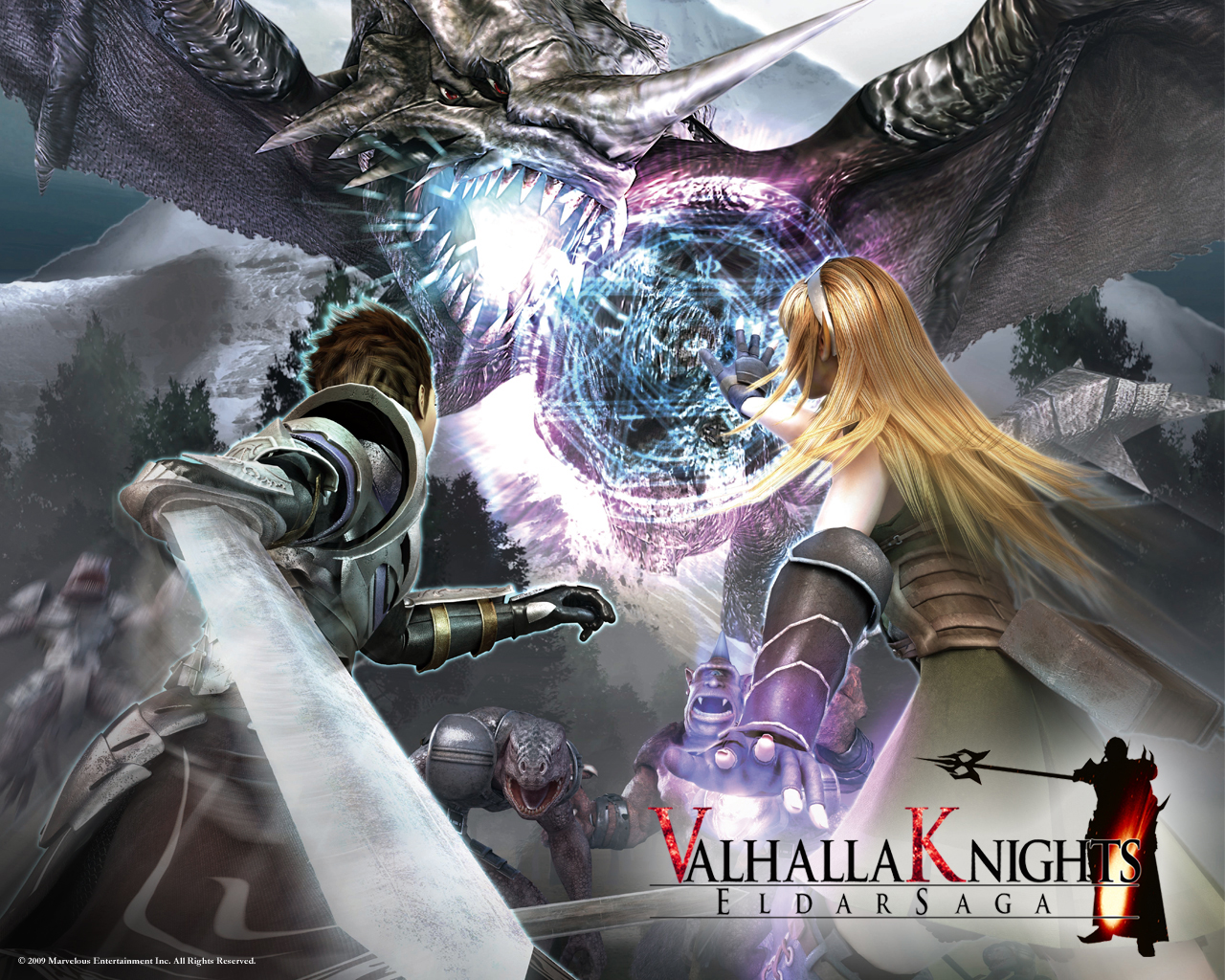 Valhalla Knights Elder Saga Wallpaper - Valhalla Knights Eldar Saga Wii Cover , HD Wallpaper & Backgrounds