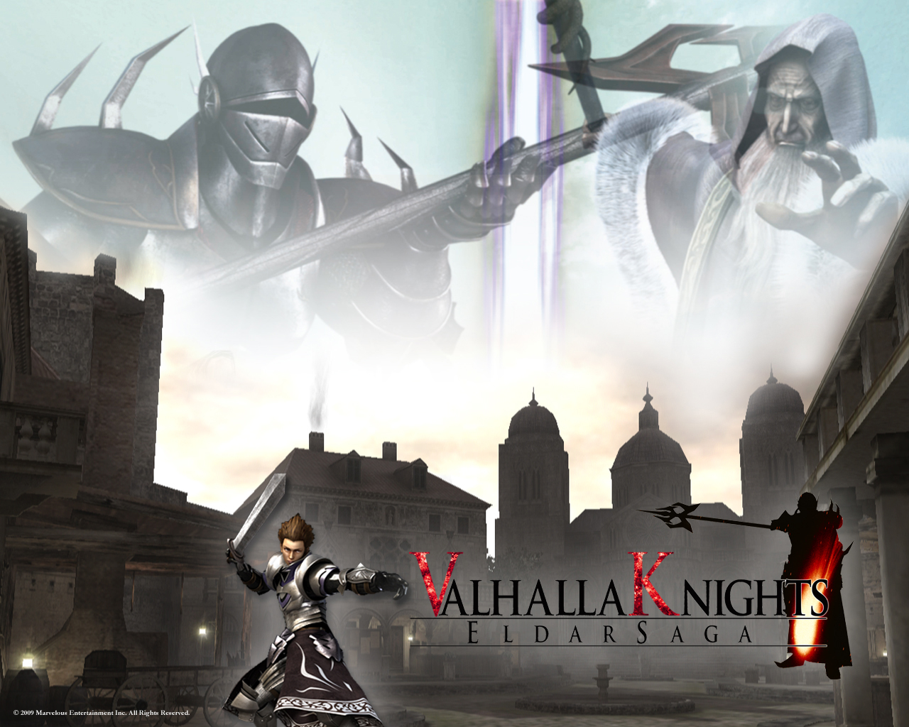 Valhalla Knights Elder Saga Wallpaper - Valhalla Knights Eldar Saga , HD Wallpaper & Backgrounds