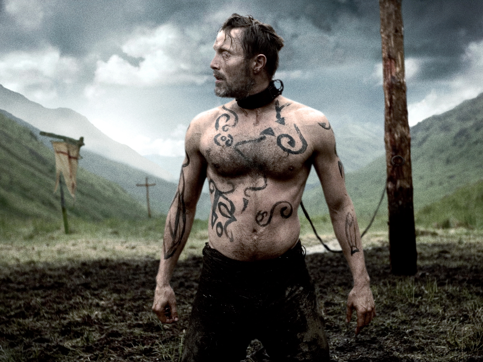 Mads Mikkelsen Valhalla Rising , HD Wallpaper & Backgrounds