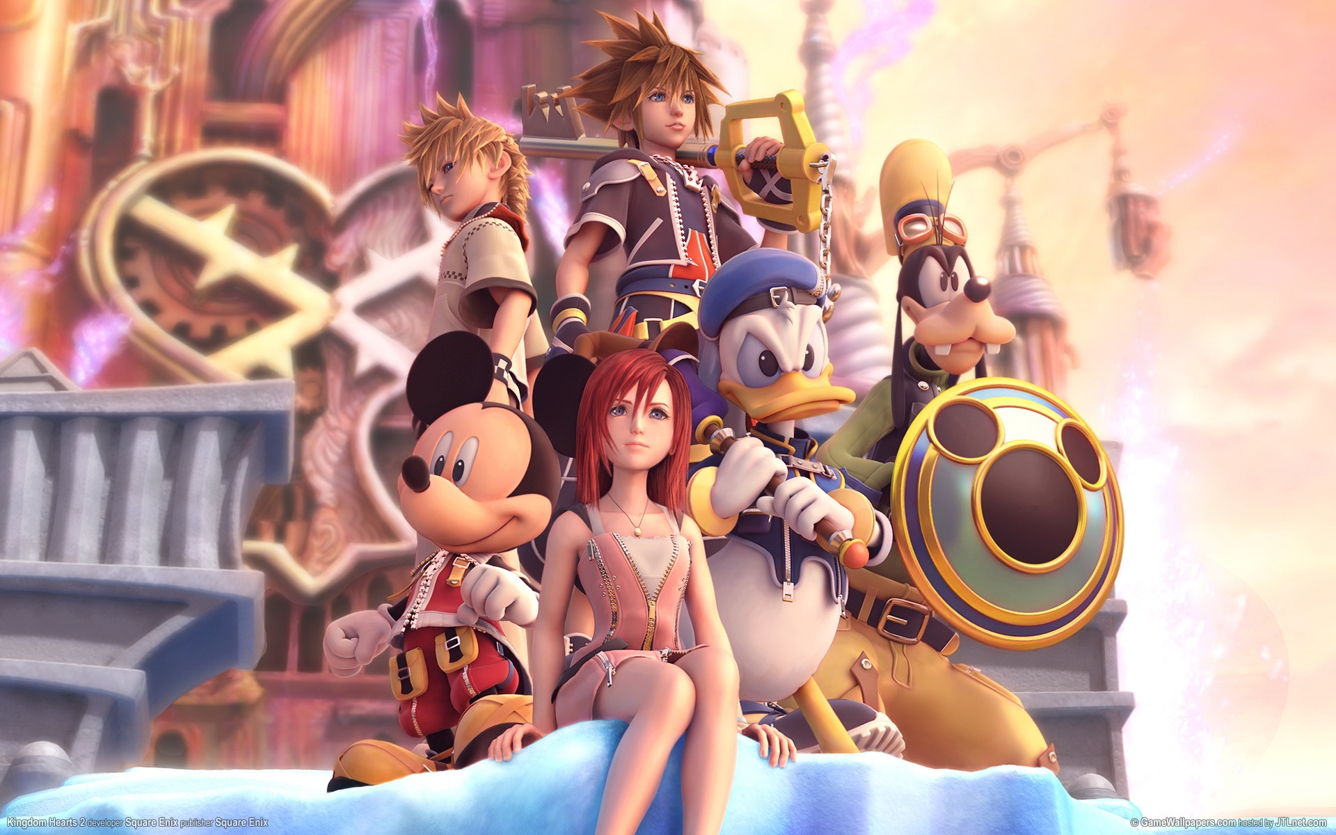 Fond D'ecran Héros De Jeux Vidéo - Kingdom Hearts , HD Wallpaper & Backgrounds