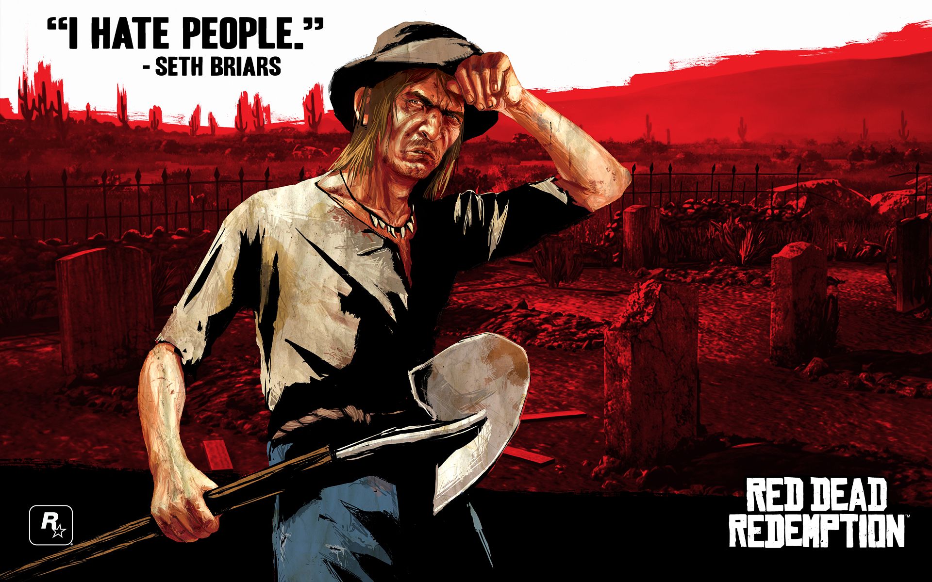 Red Dead Redemption - Red Dead Redemption Miner , HD Wallpaper & Backgrounds