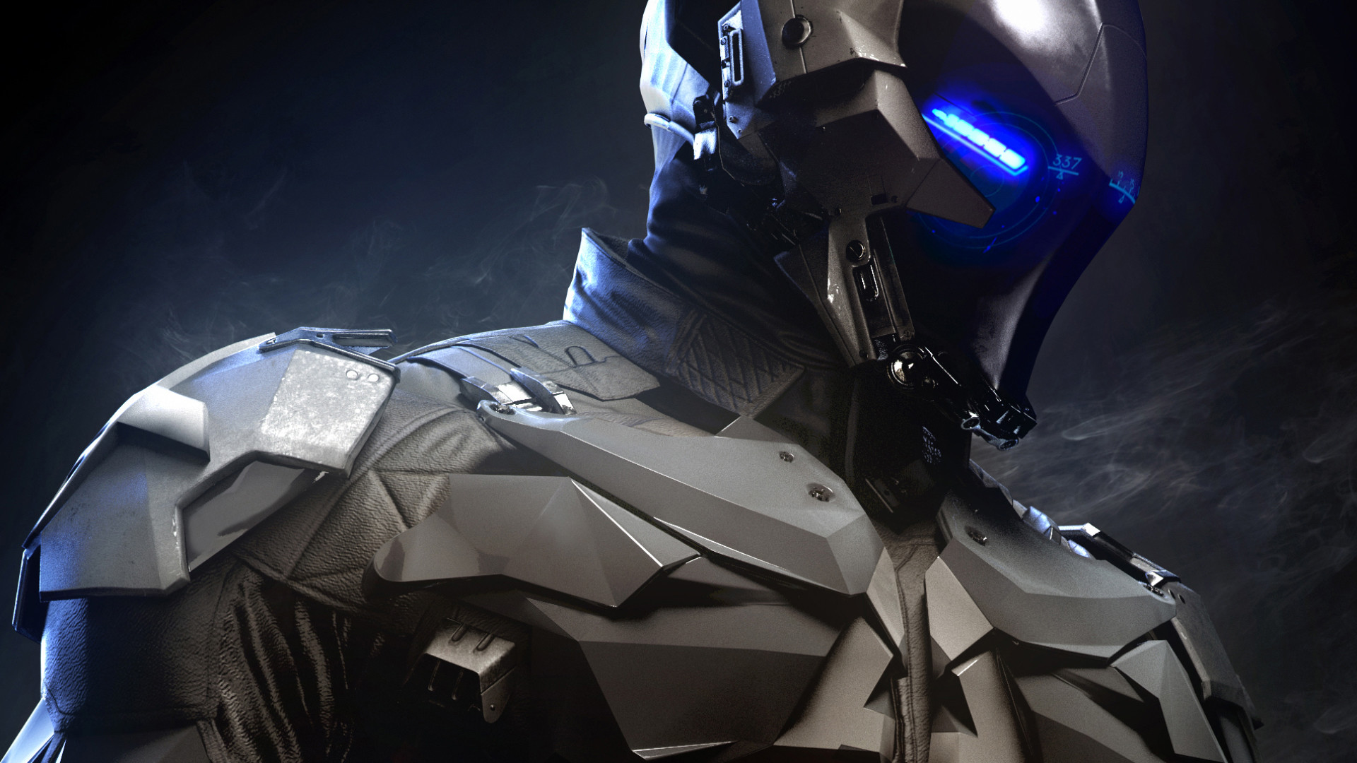 Batman Arkham Knight Jeux Video Fond Ecran Wallpaper - Batman Arkham Knight Iron Suit , HD Wallpaper & Backgrounds