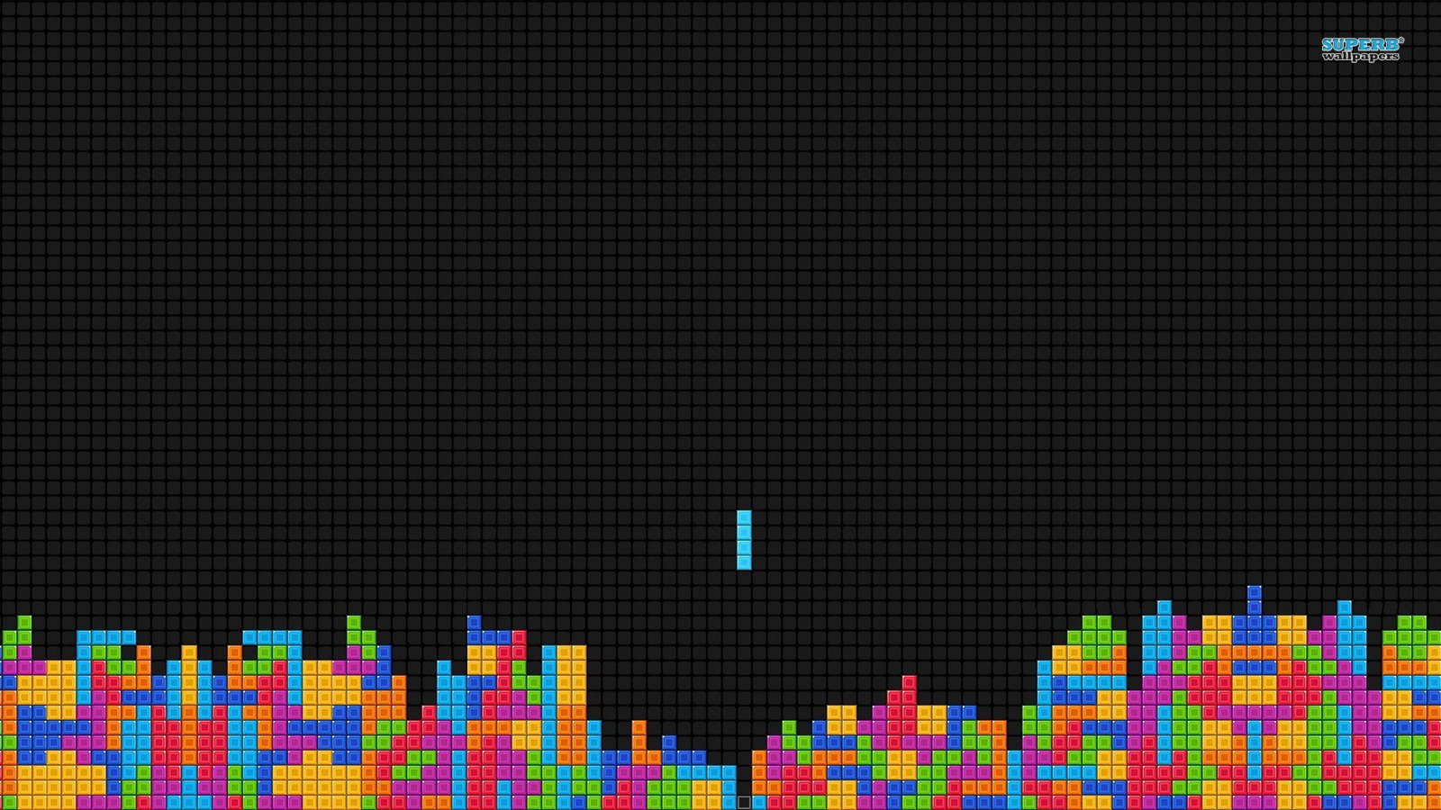Wallpaper Jeux Video - Tetris Hd , HD Wallpaper & Backgrounds