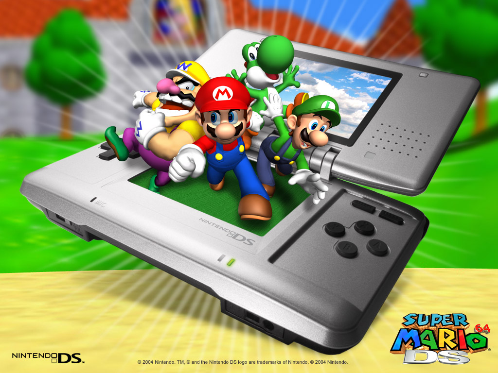 Super Mario 64 Ds , HD Wallpaper & Backgrounds
