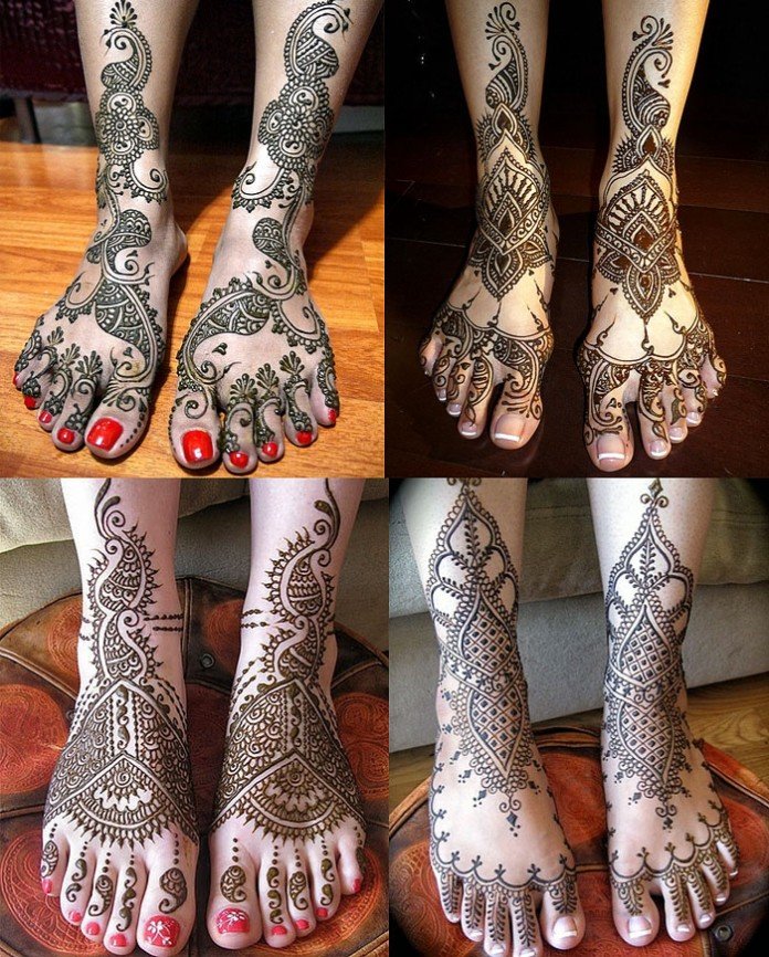 Bridal Mehndi Designs 2015 Wallpaper For Feet Hand - Most Beautiful Bridal Mehndi Designs , HD Wallpaper & Backgrounds