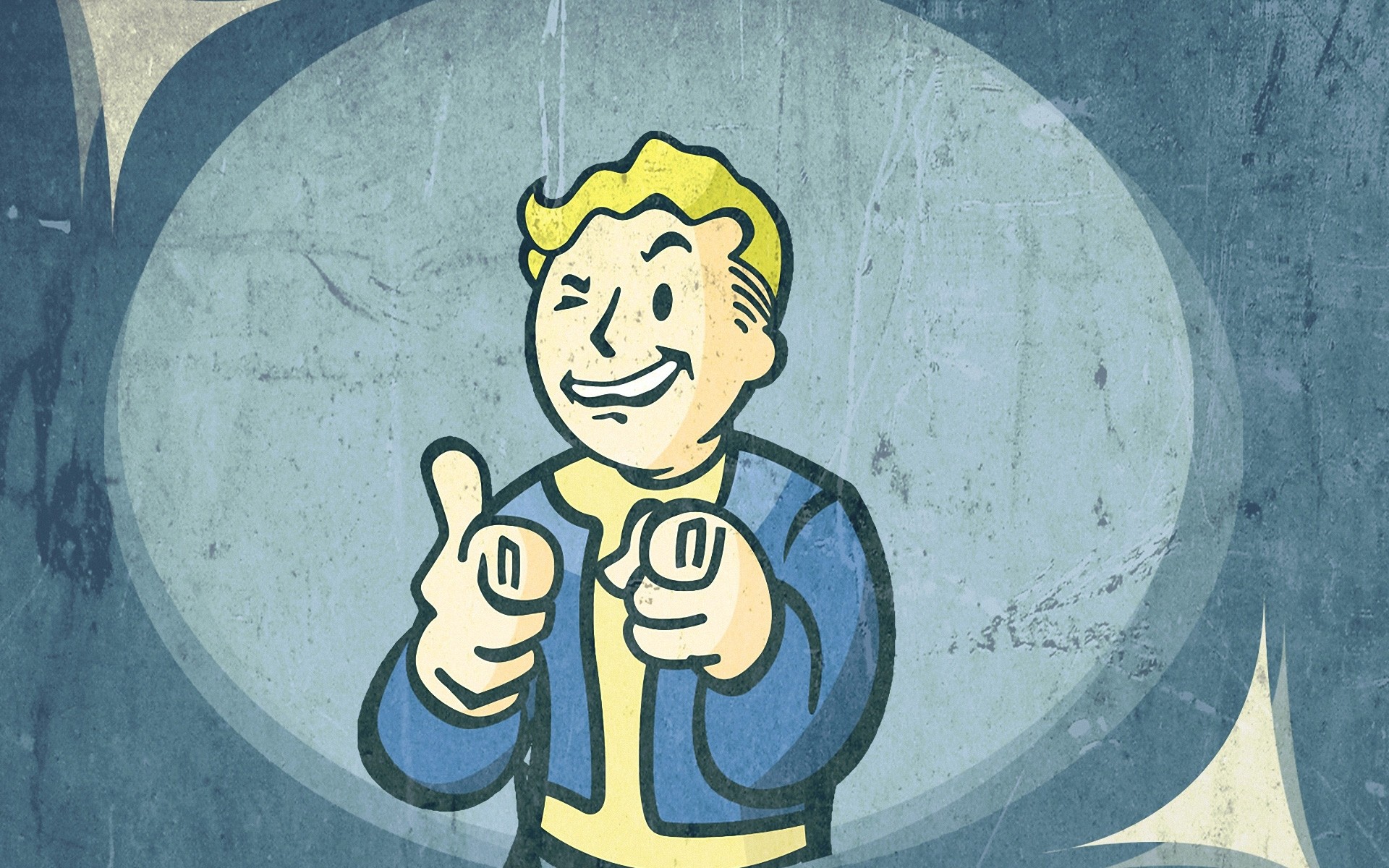 Fallout 3 Vault Boy Wallpaper Pc Game Wallpaper Game Fallout 3 Vault Boy Hd Wallpaper Backgrounds Download