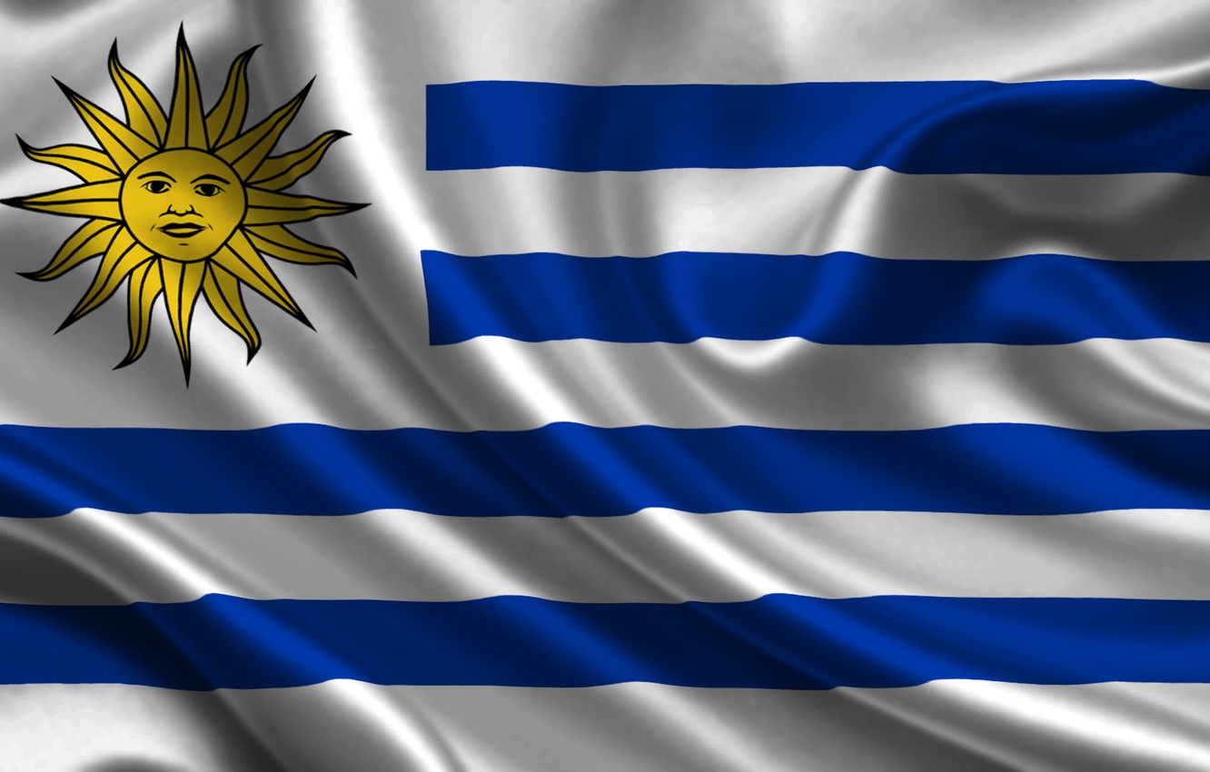 Photo Wallpaper Flag, Uruguay, Uruguay - Flag Of Uruguay , HD Wallpaper & Backgrounds