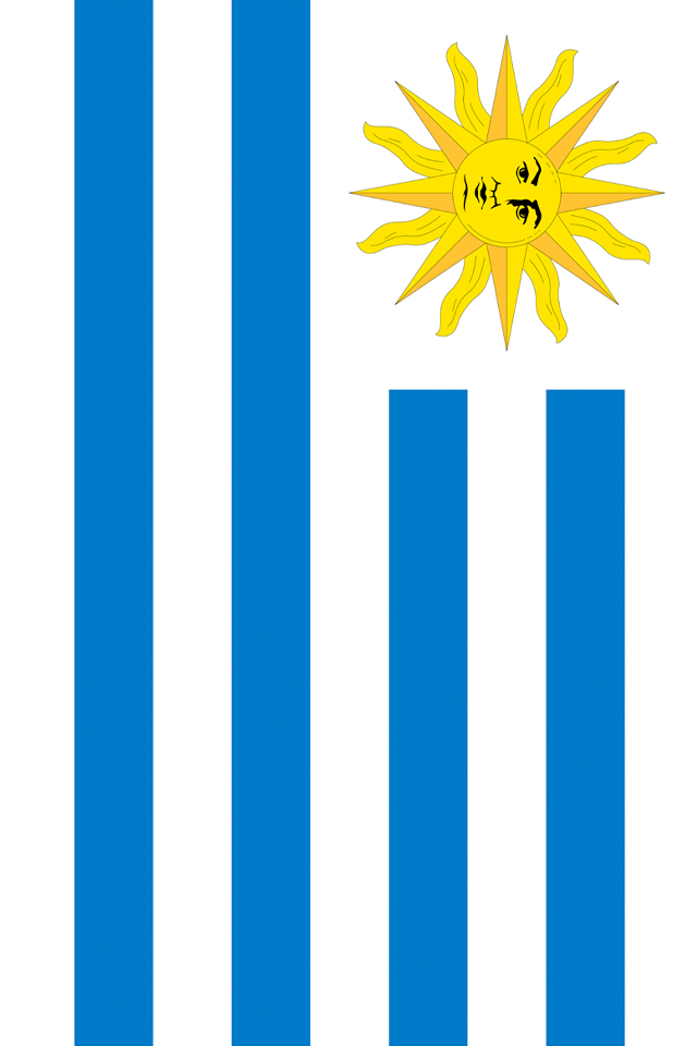 Uruguay Flag Wallpaper - Uruguay Flag , HD Wallpaper & Backgrounds