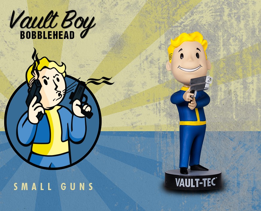 Fallout 3 Vault Boy Bobblehead Wallpaper - Vault Boy Bobblehead Sneak , HD Wallpaper & Backgrounds