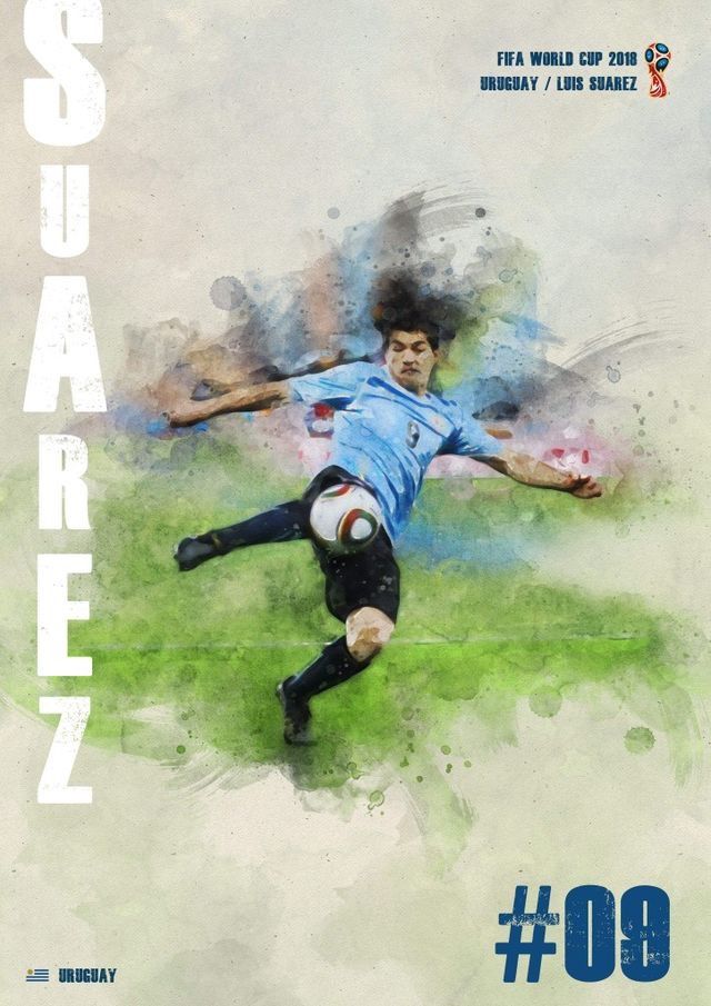 Luis Suarez Of Uruguay Wallpaper - Poster , HD Wallpaper & Backgrounds