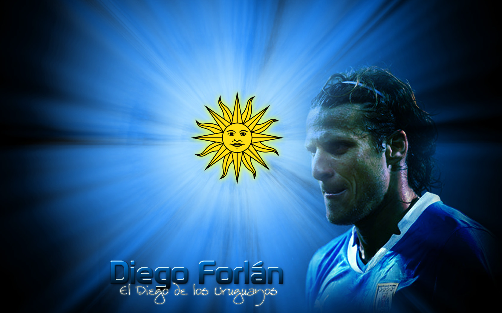 Diego Forlan Wallpaper - Diego Forlan Uruguay Wallpaper Hd , HD Wallpaper & Backgrounds
