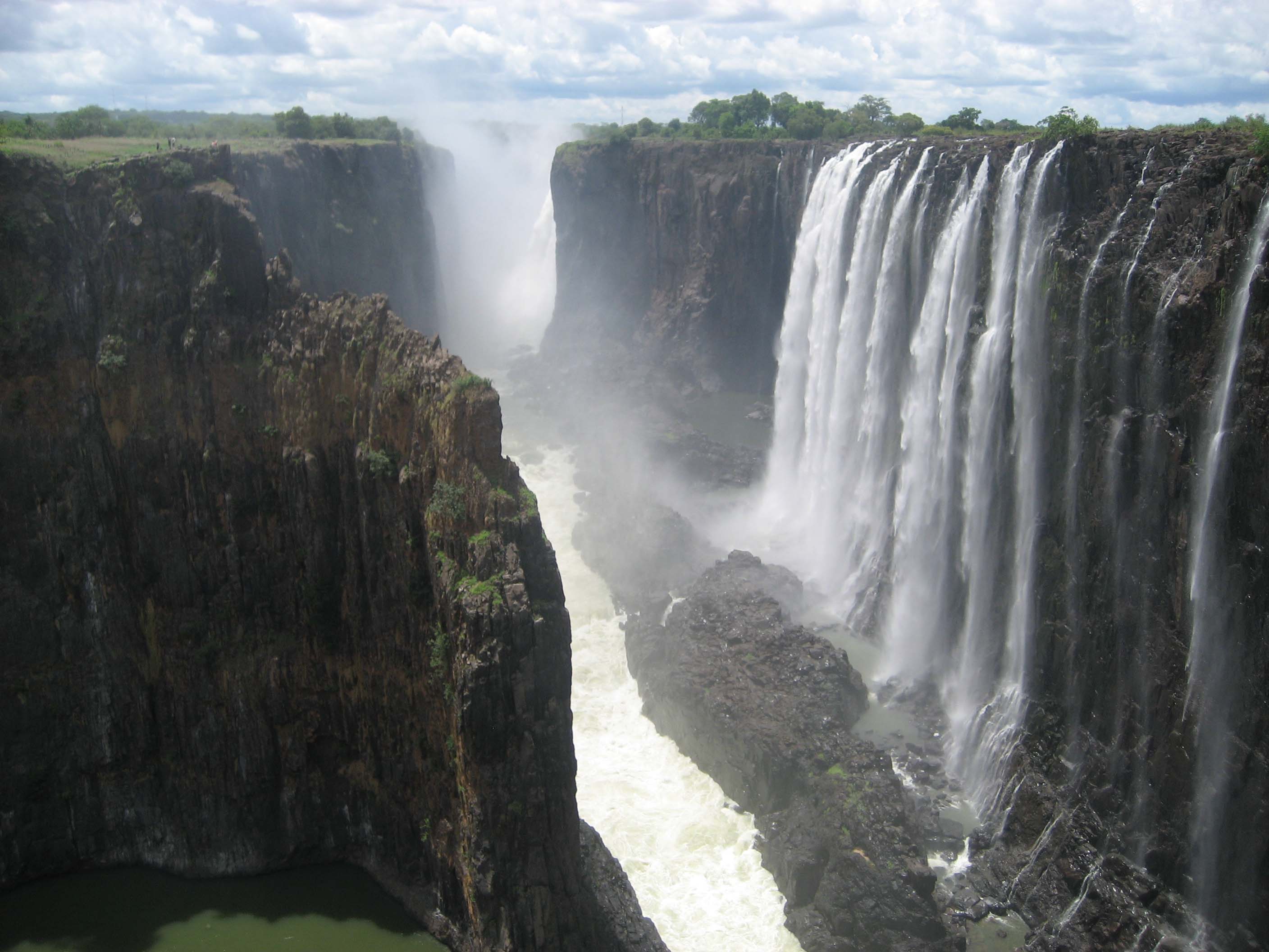 Highresoultion Angel Falls Venezuela Nature Wallpaper - Victoria Falls , HD Wallpaper & Backgrounds