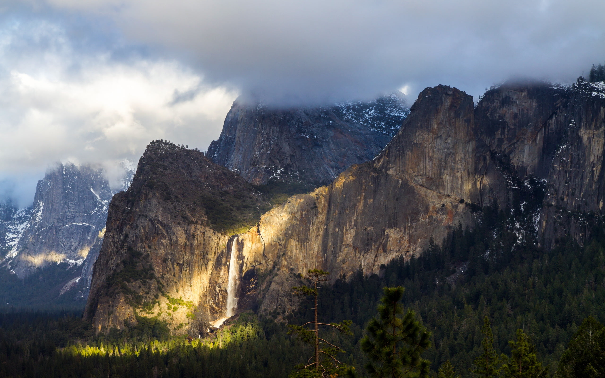 Angel Falls In Venezuela Hd Wallpaper - Yosemite National Park, Yosemite Valley , HD Wallpaper & Backgrounds