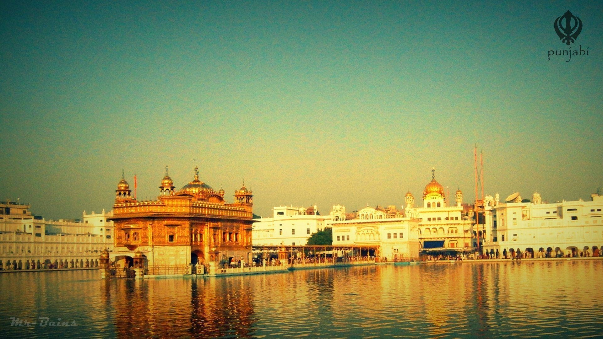 Harmandir Sahib In Amritsar, Punjab, India Wallpaper - Golden Temple High Resolution , HD Wallpaper & Backgrounds