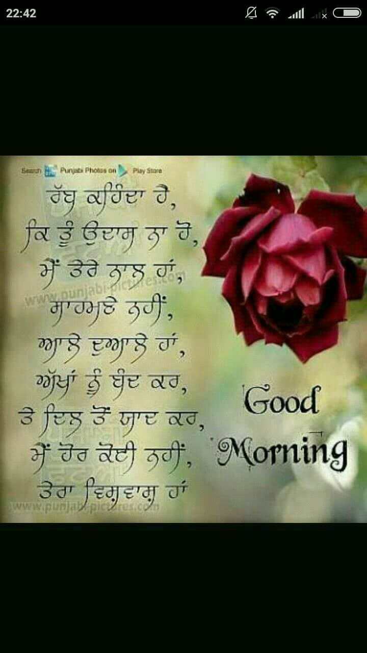 Download Wallpaper - Good Morning Punjabi Quote , HD Wallpaper & Backgrounds