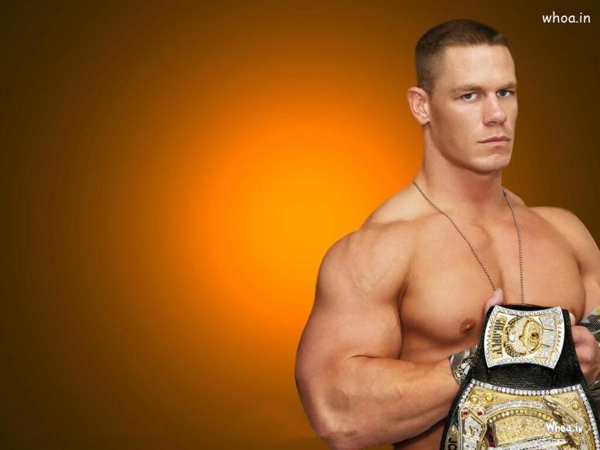 John Cena 4 Belt Champions , HD Wallpaper & Backgrounds