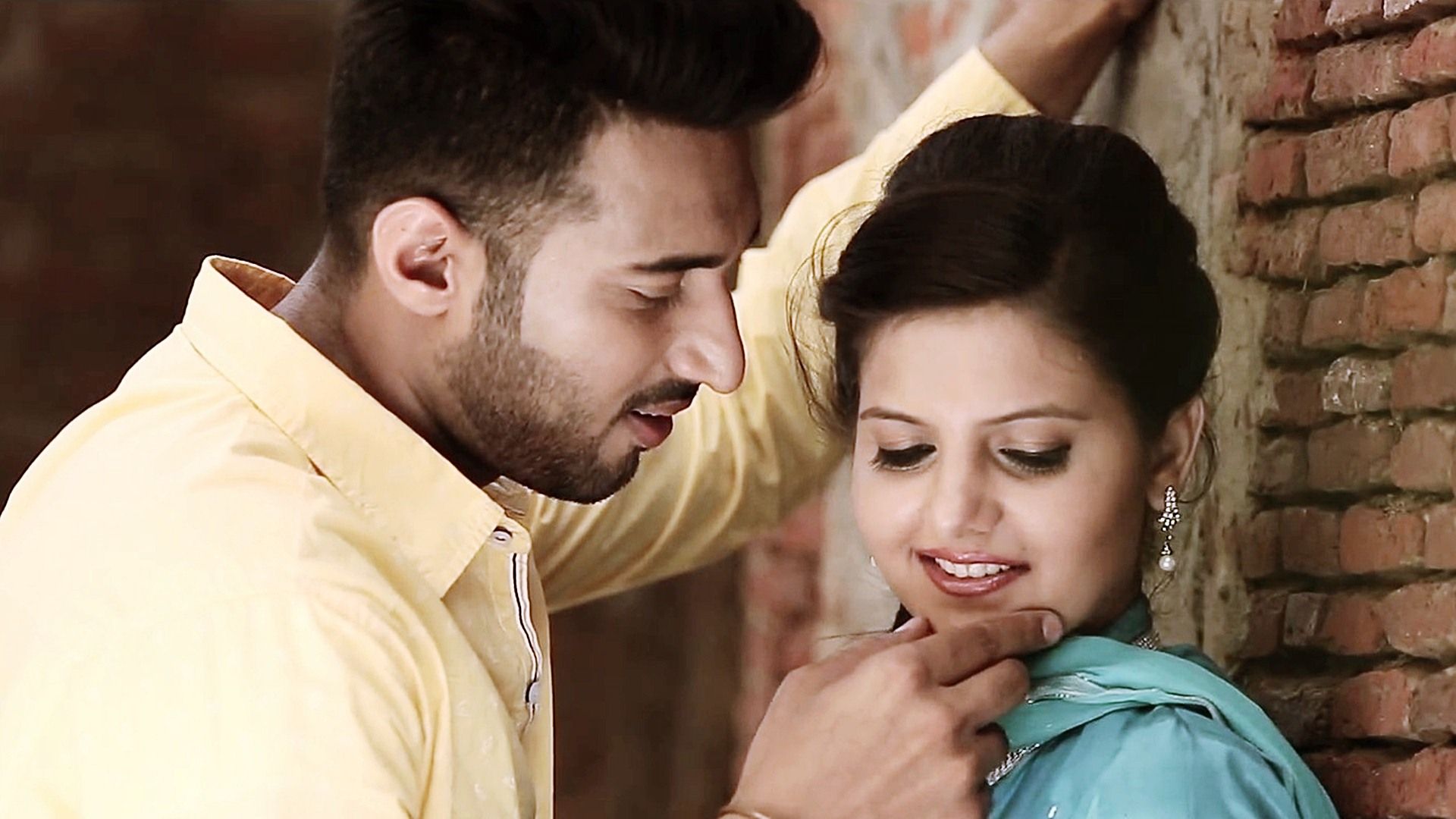 Punjabi Couple Wallpaper - Tv Serial Love Couple , HD Wallpaper & Backgrounds