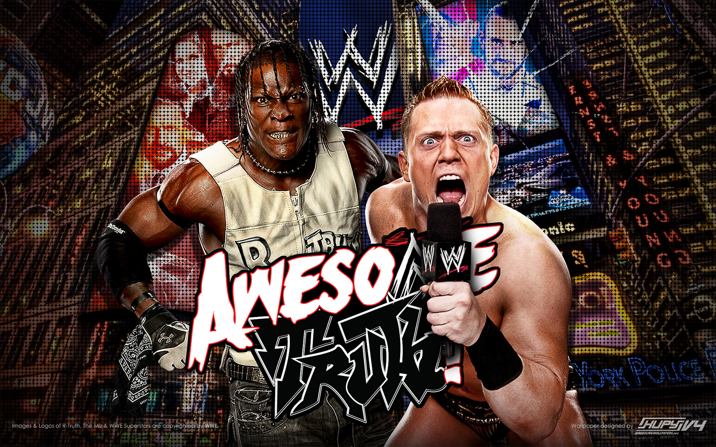 Awesome Truth Wwe Wallpaper Fanpop - Awesome Truth , HD Wallpaper & Backgrounds