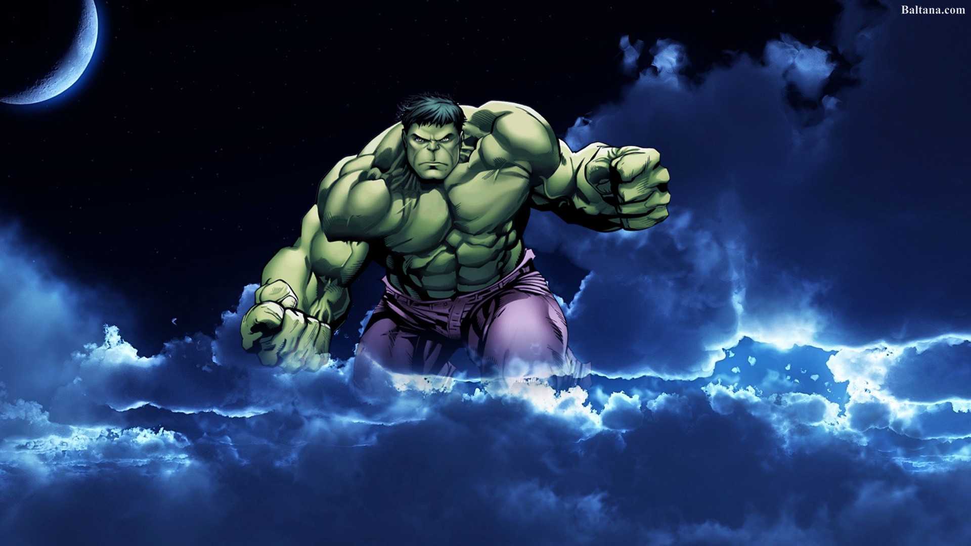 2018 Hulk Wallpaper - Night Time Sky Background , HD Wallpaper & Backgrounds