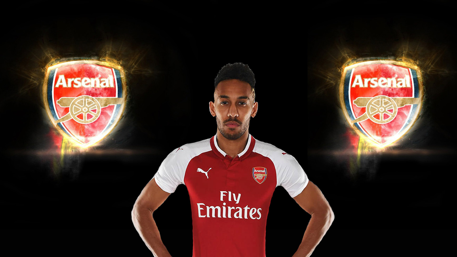 Pierre Emerick Aubameyang Arsenal Wallpaper - Emirates Stadium , HD Wallpaper & Backgrounds