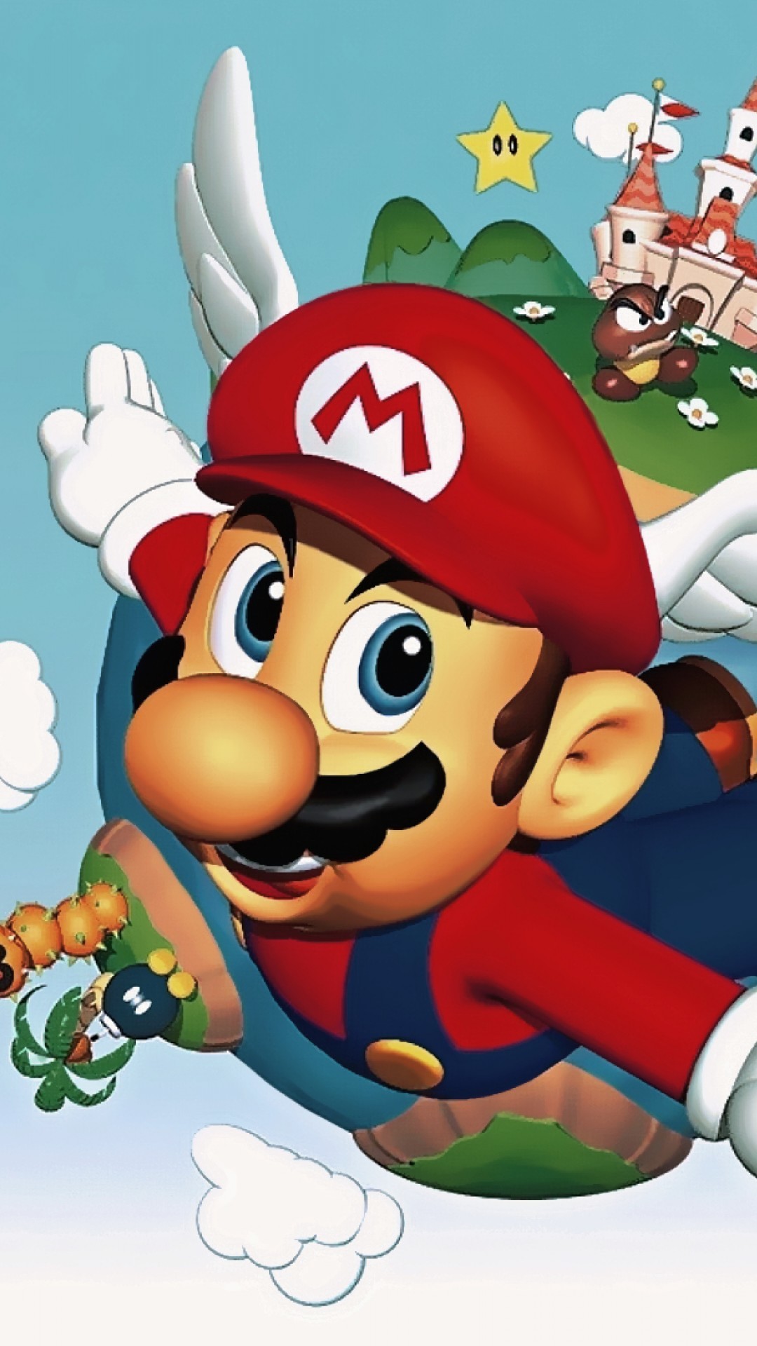 Super Mario Odyssey 8k V8 - Mario 64 Wallpaper Iphone , HD Wallpaper & Backgrounds