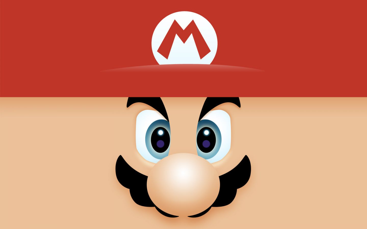 Mario Wallpaper - Super Mario Face , HD Wallpaper & Backgrounds