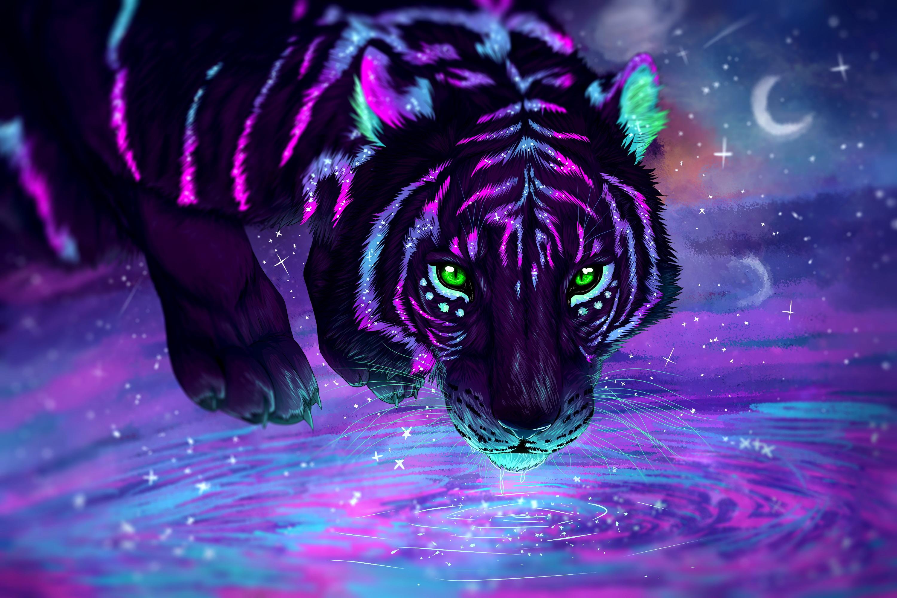 Tiger - 4k Tiger , HD Wallpaper & Backgrounds