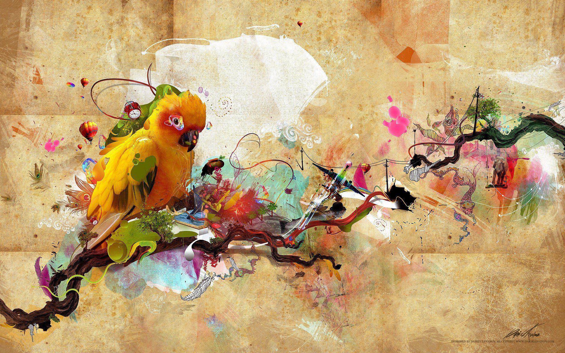 Beautiful Painting Art - Artsy Desktop Backgrounds Hd , HD Wallpaper & Backgrounds