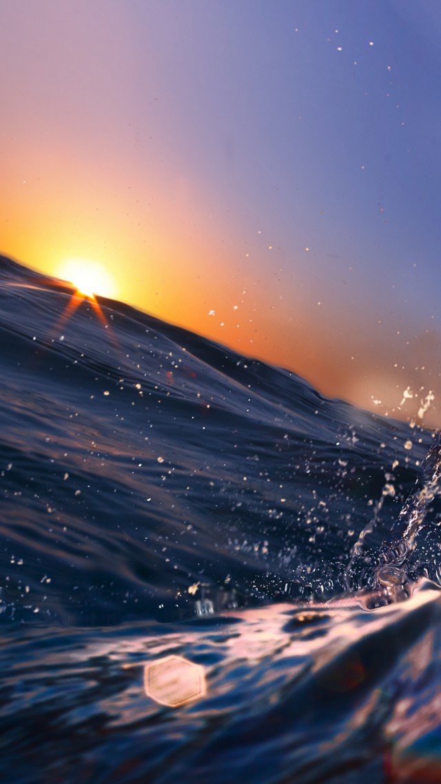Sunrise Sea, 5k, 4k Wallpaper, 8k, Ocean, Water, Sunset, - Macbook Desktop Backgrounds , HD Wallpaper & Backgrounds