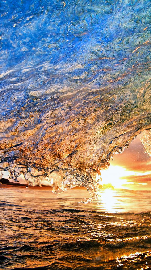 Sun Sea, 4k, Hd Wallpaper, Ocean, Water, Sunset, Sunrise, - Ocean Water , HD Wallpaper & Backgrounds