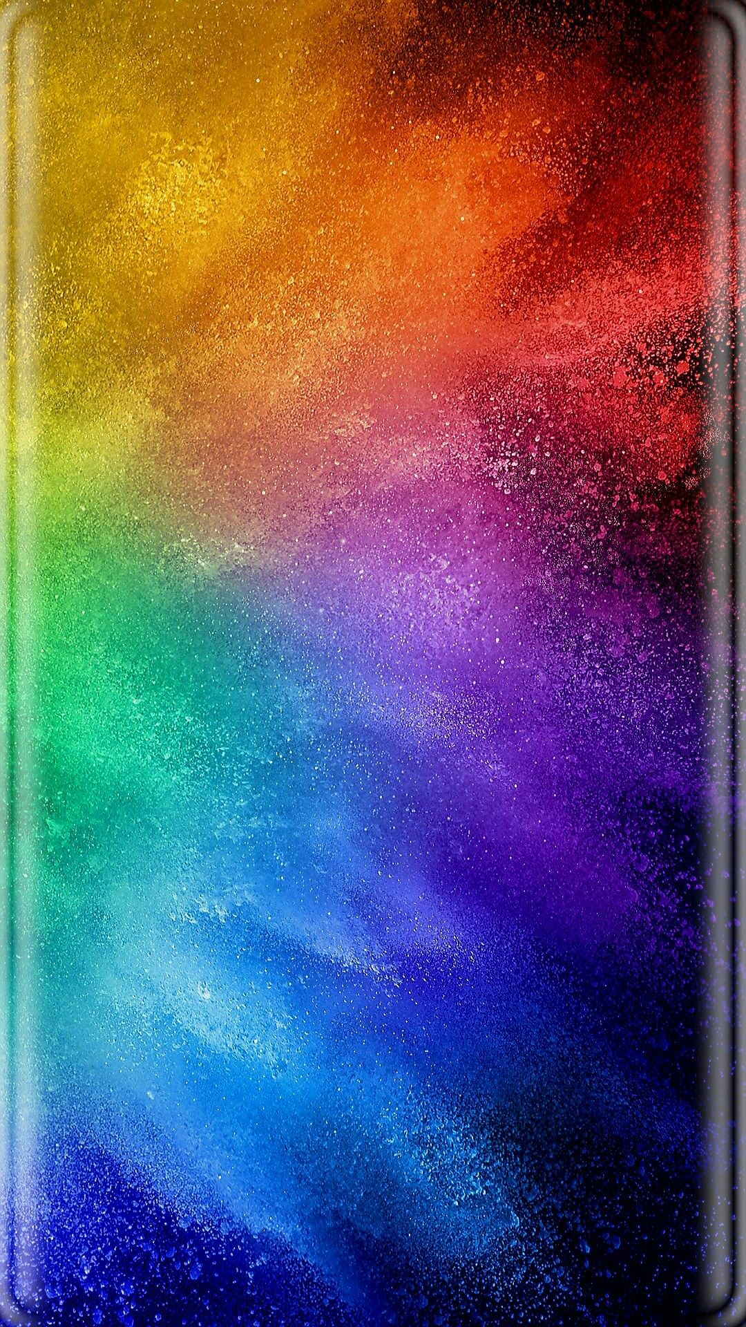 Rainbow Bursts Wallpaper - Ombre Watercolor Rainbow Background , HD Wallpaper & Backgrounds