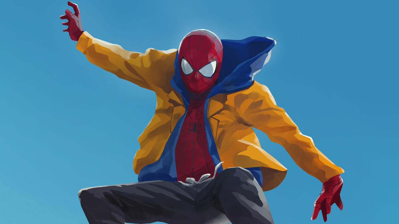 41 Spiderman Into The Spider Verse Wallpaper - Spider Man Into The Spider Verse Digital , HD Wallpaper & Backgrounds