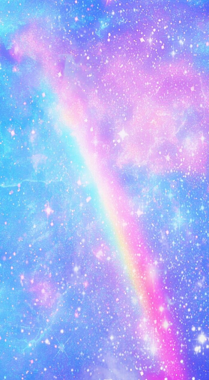 I Love Pastel Iridescence And Glitter Lol I Think This - Fondos De Pantalla Galaxia Rosa , HD Wallpaper & Backgrounds