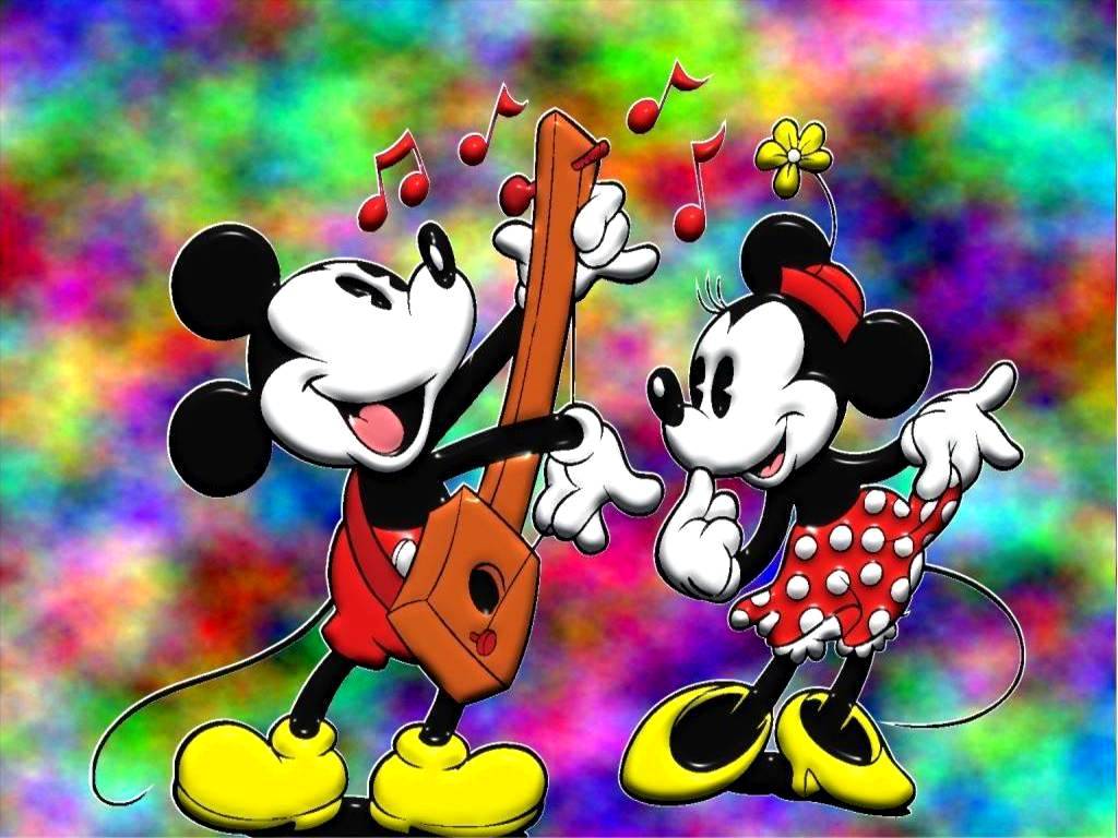 Mickey Mouse And Minnie Mouse Wallpaper 1345 Hd Wallpapers - Mickey Mouse And Minnie Mouse Hd , HD Wallpaper & Backgrounds