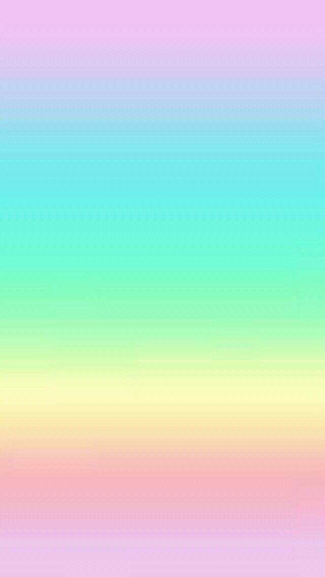 Pastel Rainbow Pink Aqua Yellow Ombre Iphone Wallpaper - Pastel Rainbow Ombre Background , HD Wallpaper & Backgrounds