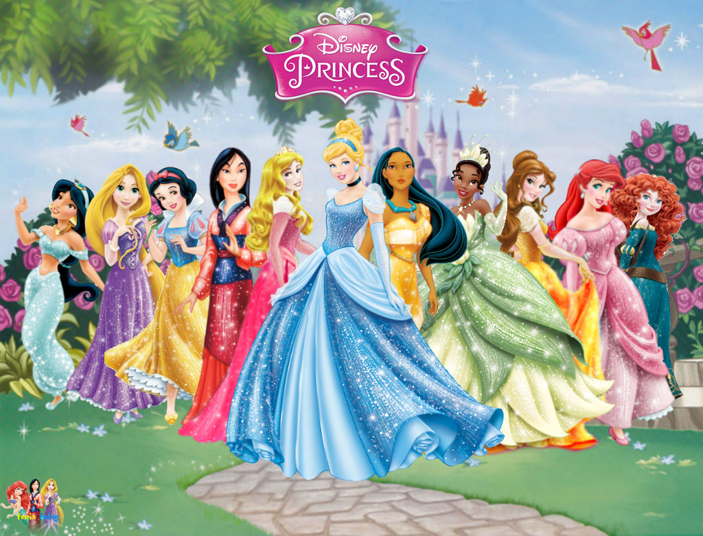 Disney Princess Wallpaper For Computer , HD Wallpaper & Backgrounds