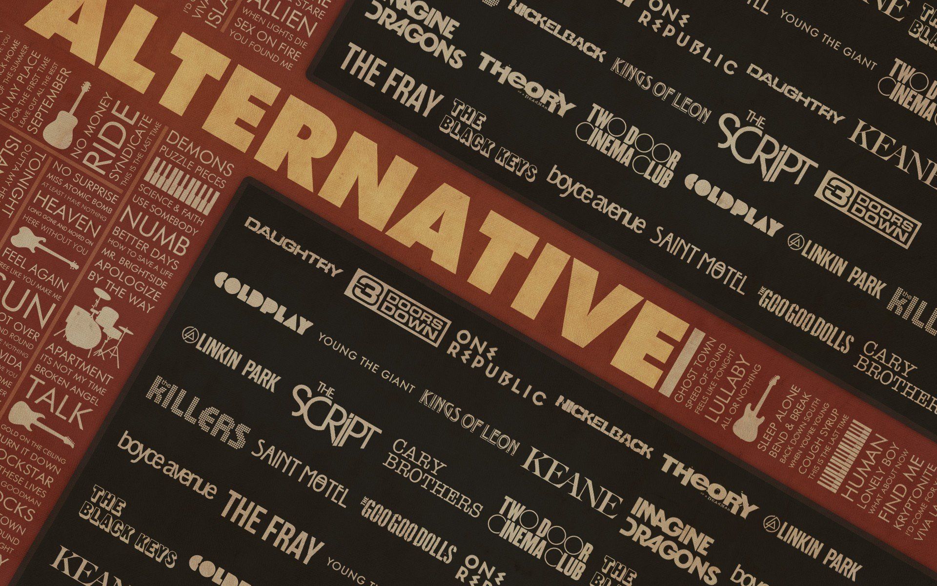 Alternative Bands Wallpaper - Alternative Music , HD Wallpaper & Backgrounds
