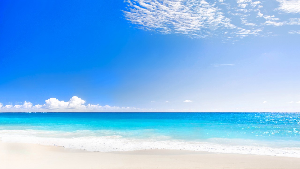 Beach, Ocean, 4k - Ocean 4k , HD Wallpaper & Backgrounds