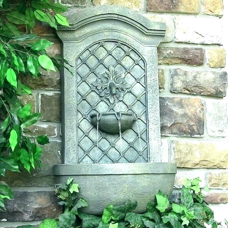 Amazing Outdoor Water Walls For Your Backyard Garden - Small Outdoor Wall Fountain , HD Wallpaper & Backgrounds