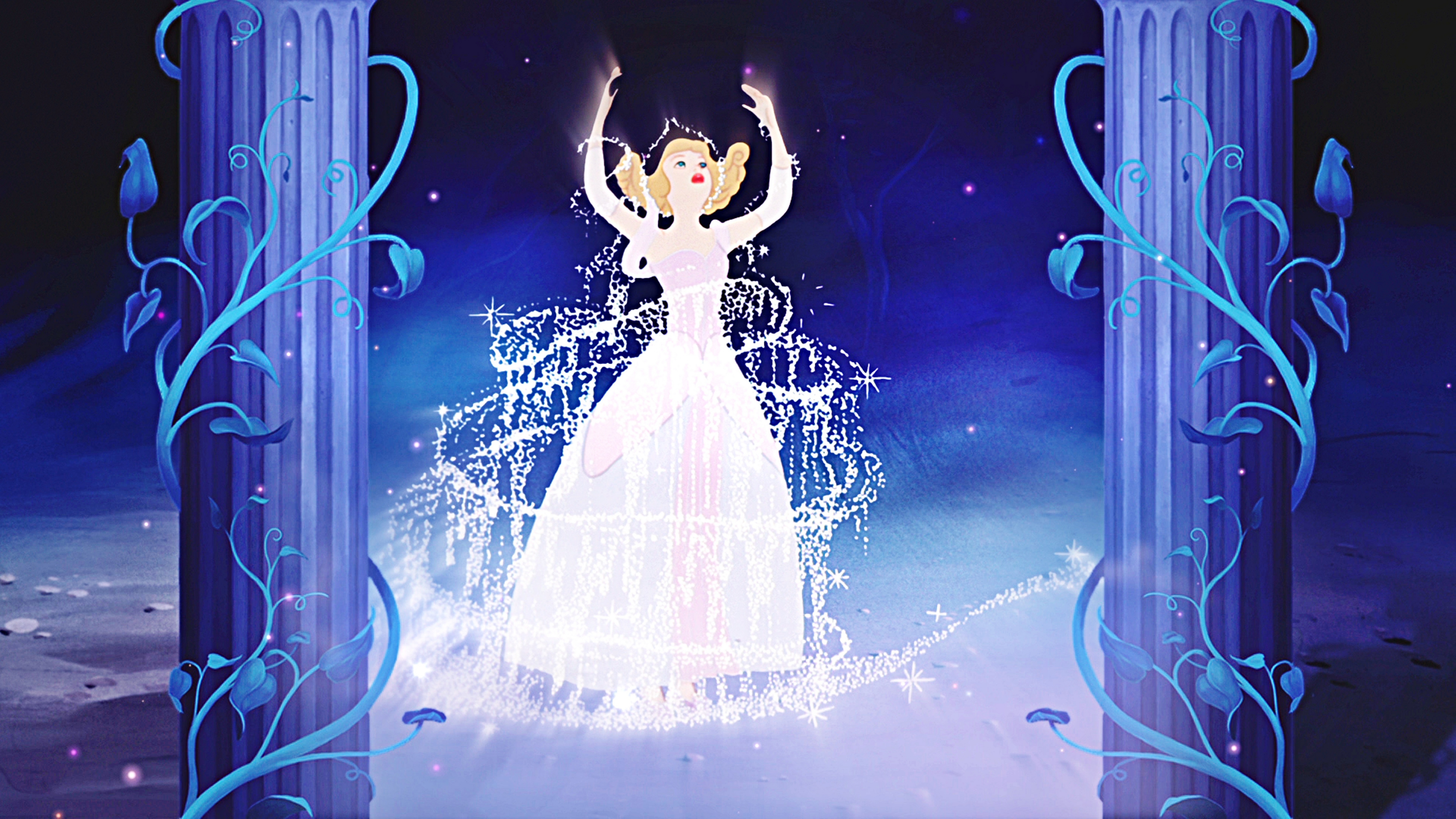 Disney Princess Cinderella Hd Wallpaper For Tablet - Disney Princess Cinderella Hd , HD Wallpaper & Backgrounds