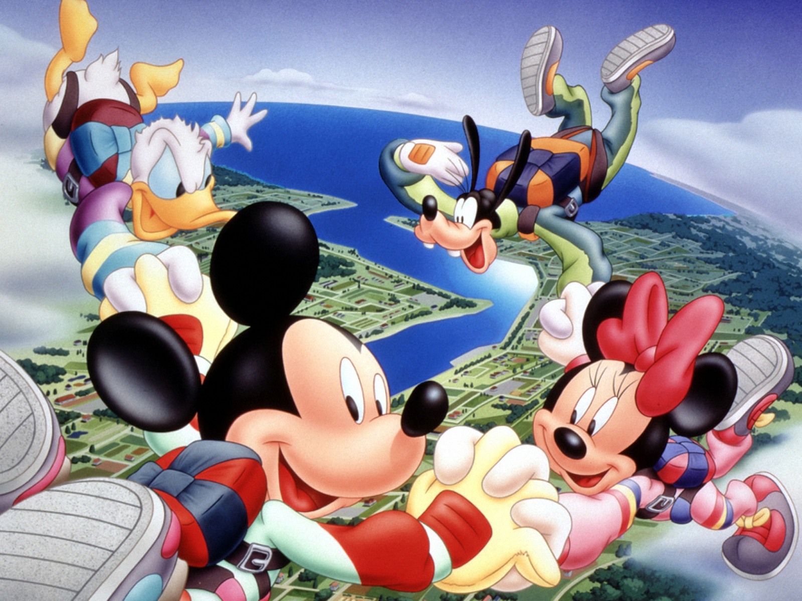Mickey Mouse And Friends Wallpapers - Mickey And Friends Super , HD Wallpaper & Backgrounds