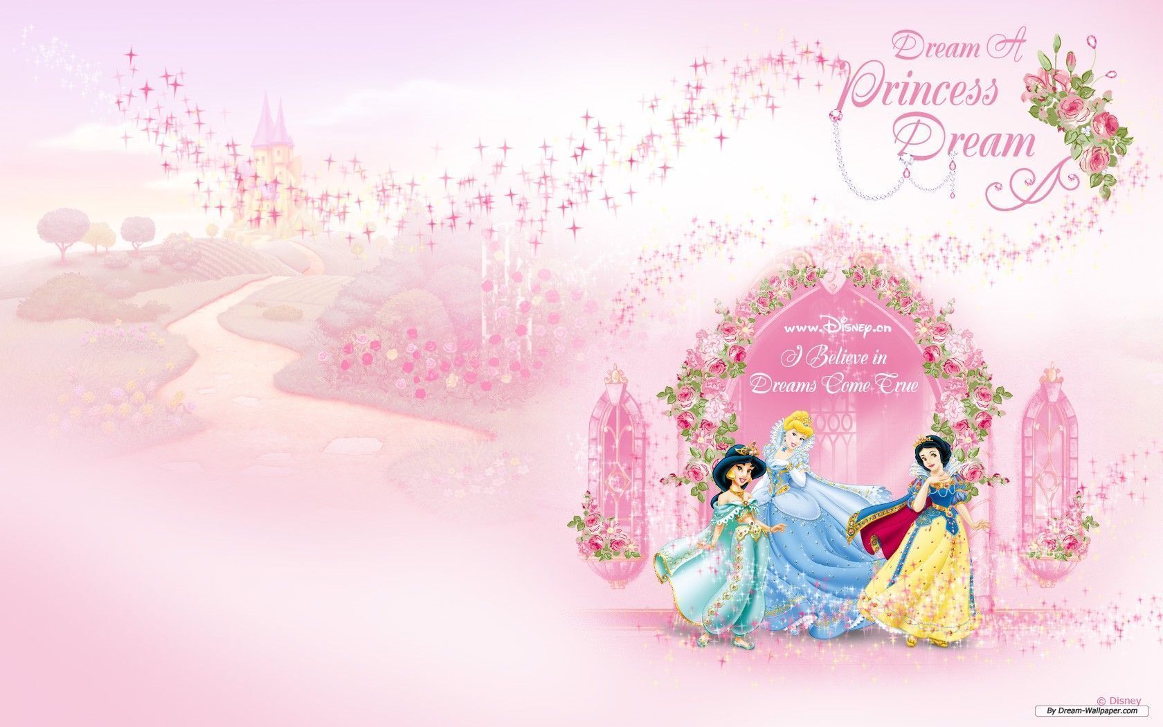 Disney Princess Wallpaper - Disney Princess Background For Invitation , HD Wallpaper & Backgrounds