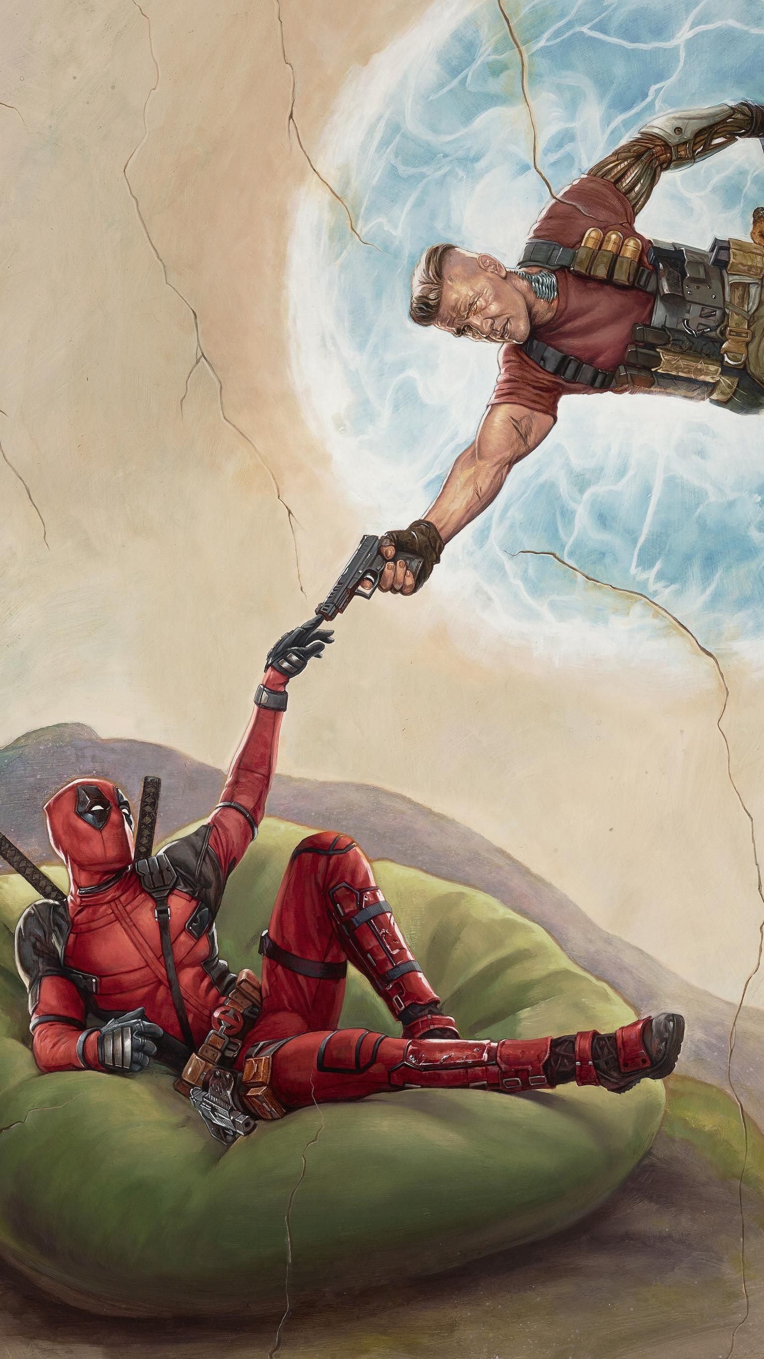 Deadpool 2 Phone Wallpaper - Deadpool 2 Phone , HD Wallpaper & Backgrounds