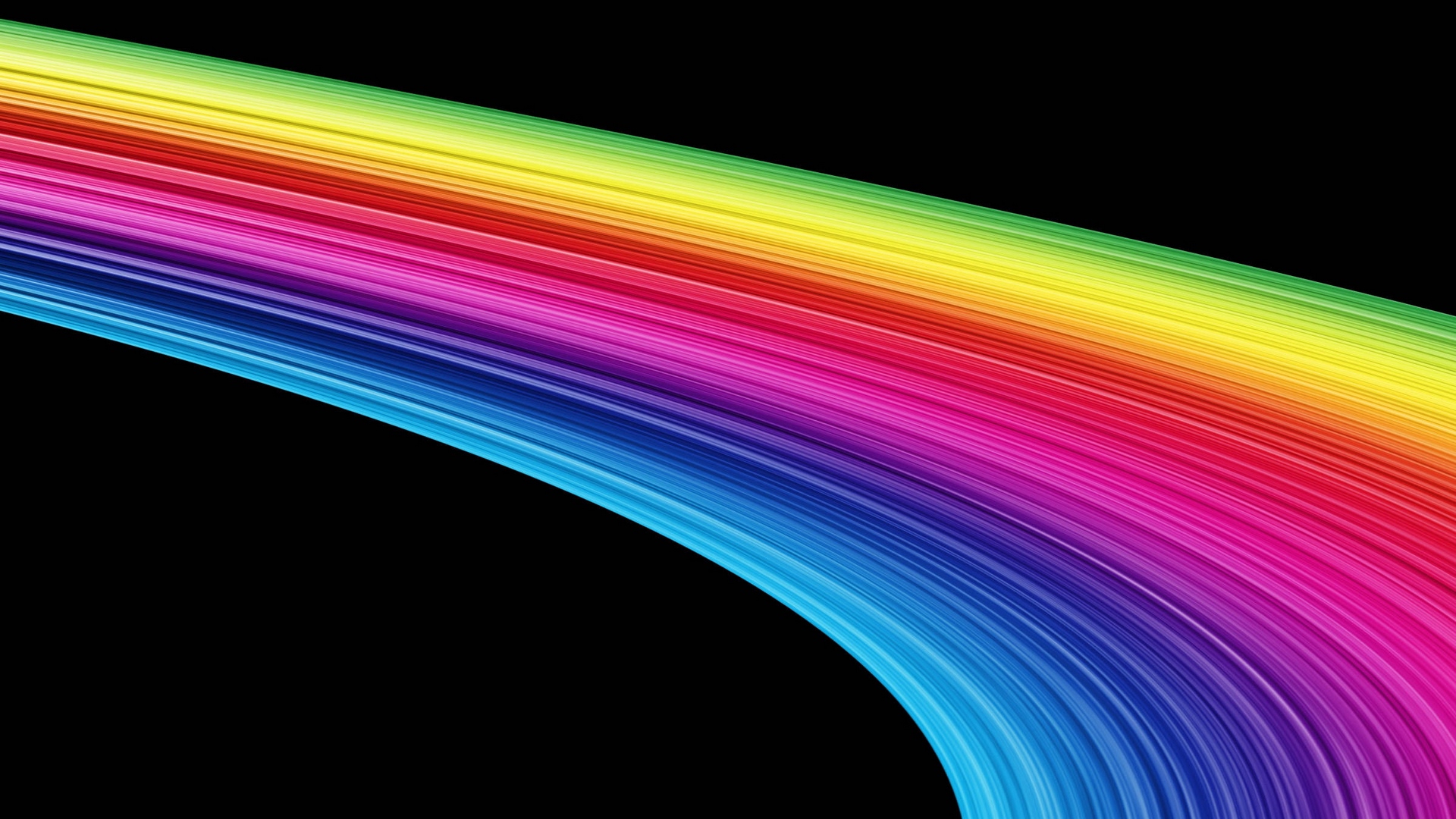 Abstract Rainbow Desktop Hd Wallpaper - 16:10 Aspect Ratio , HD Wallpaper & Backgrounds