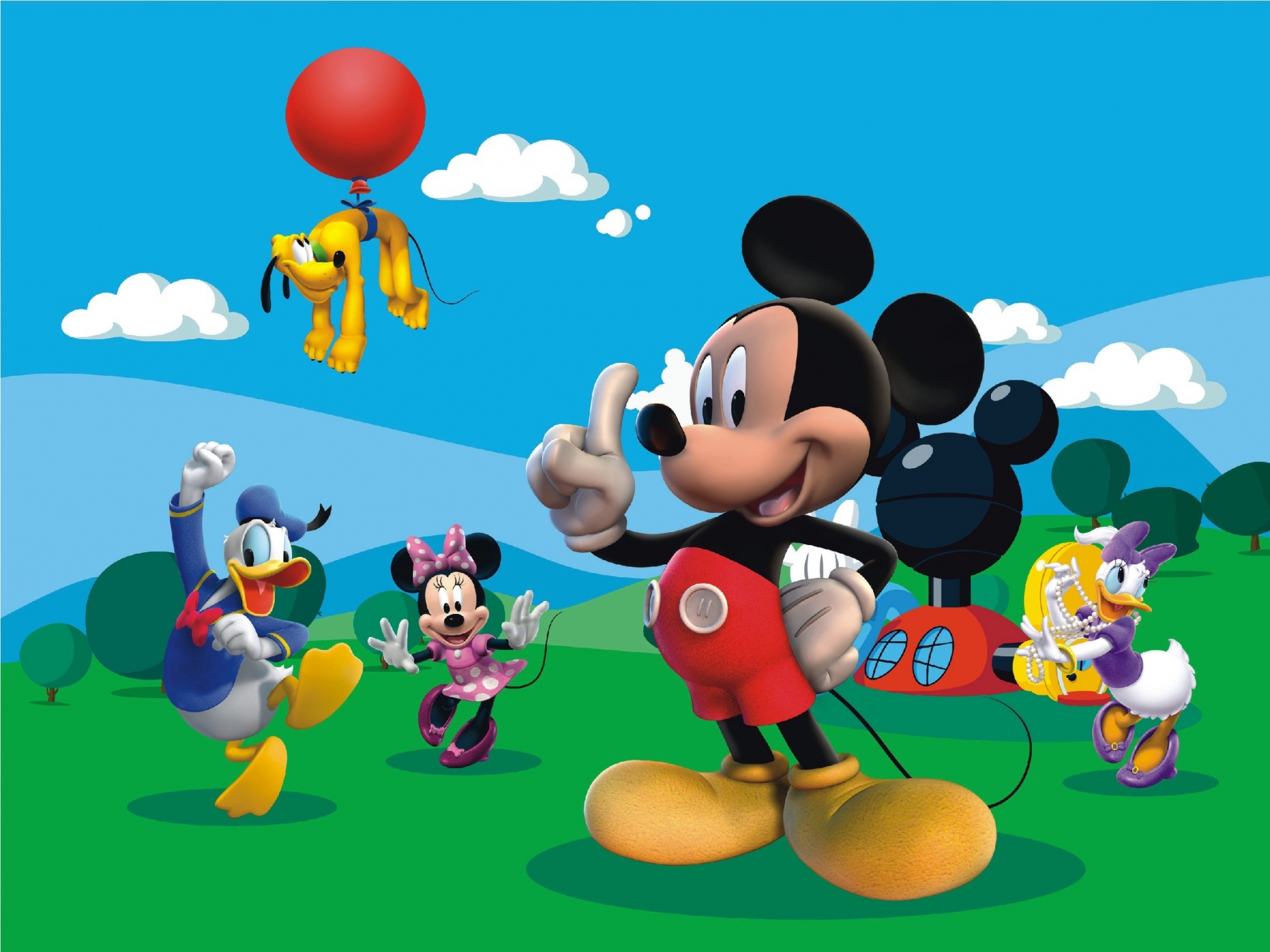 Mickey Mouse Wallpaper - Mickey Mouse , HD Wallpaper & Backgrounds